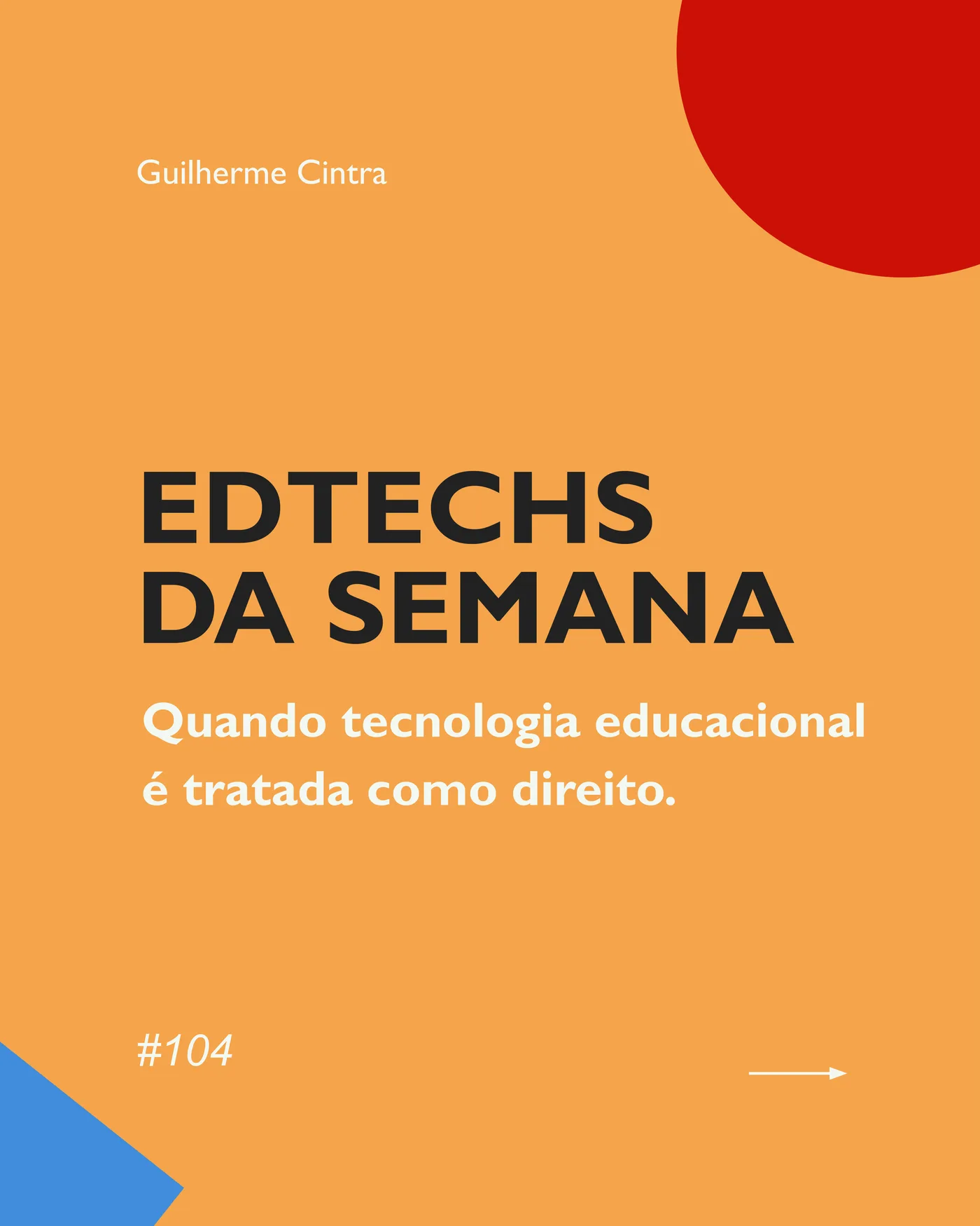 Capa da edição #104