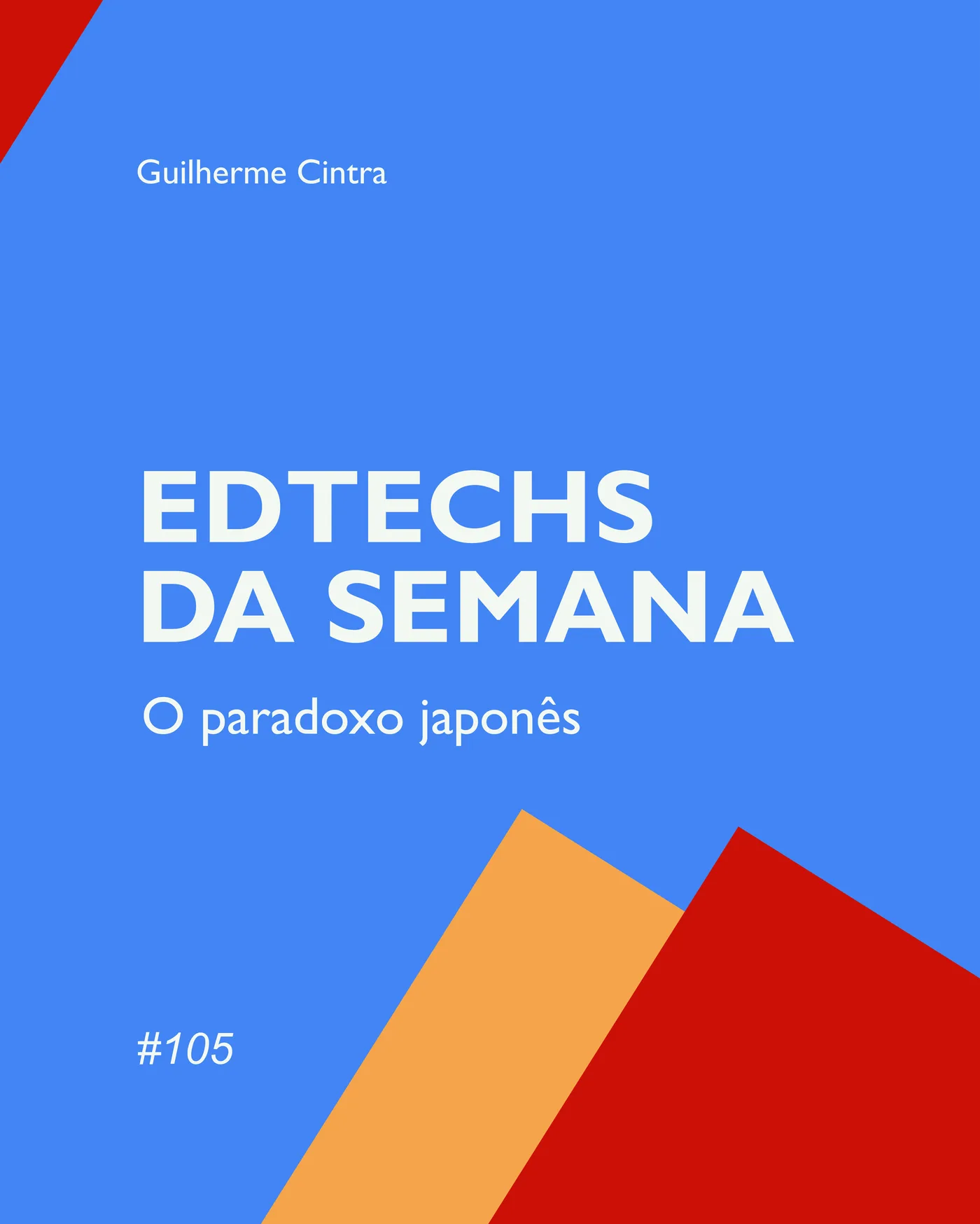 Capa da edição #105