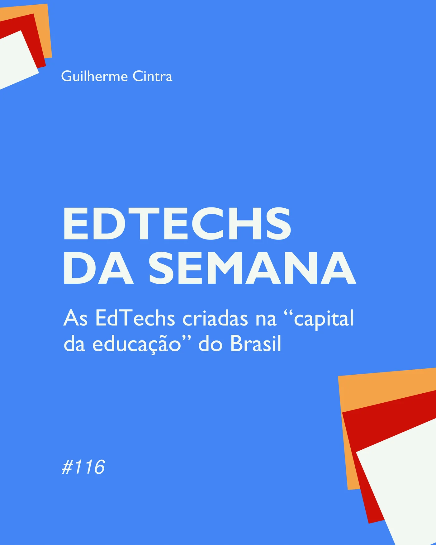 Capa da edição #116