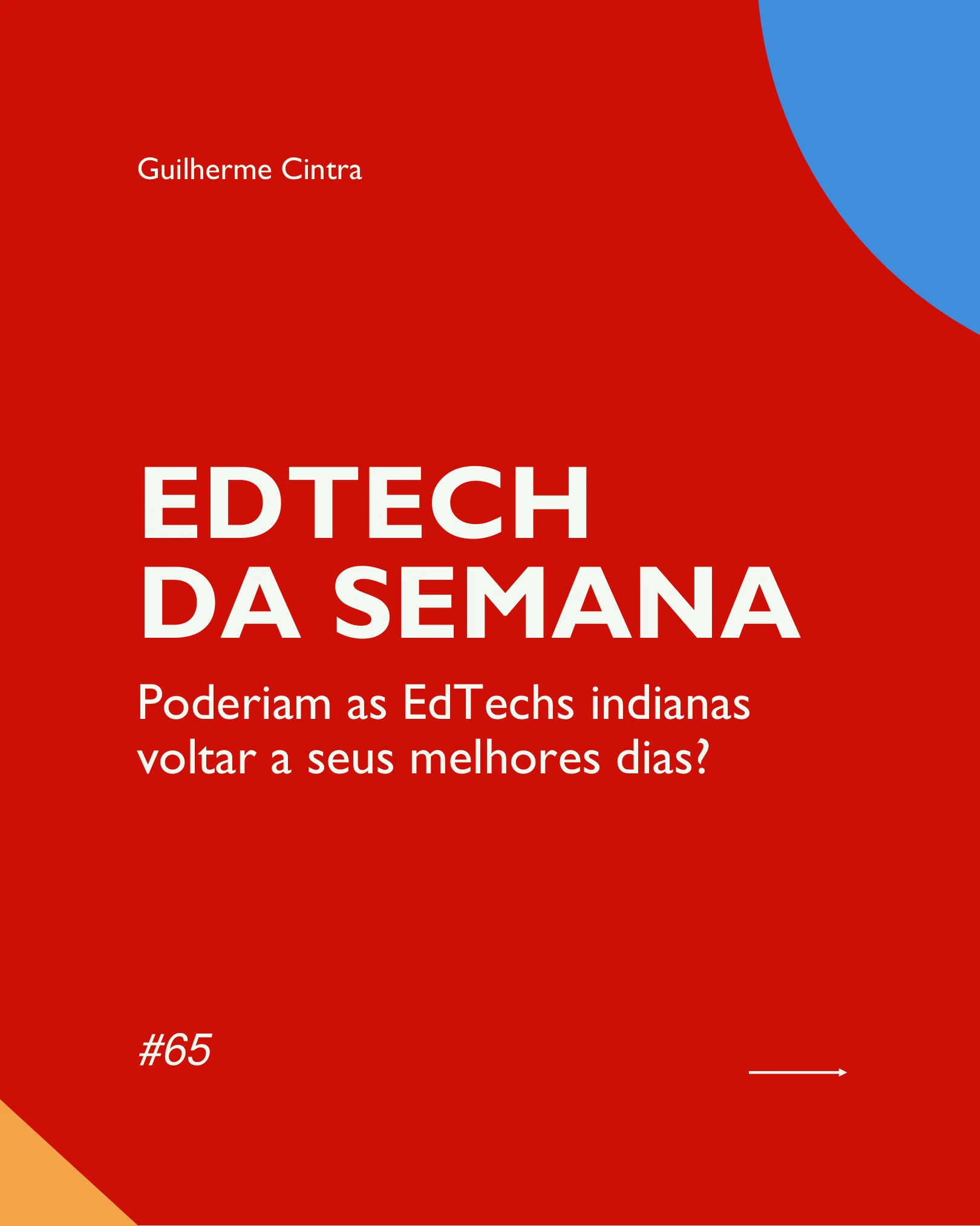 Capa da edição #65