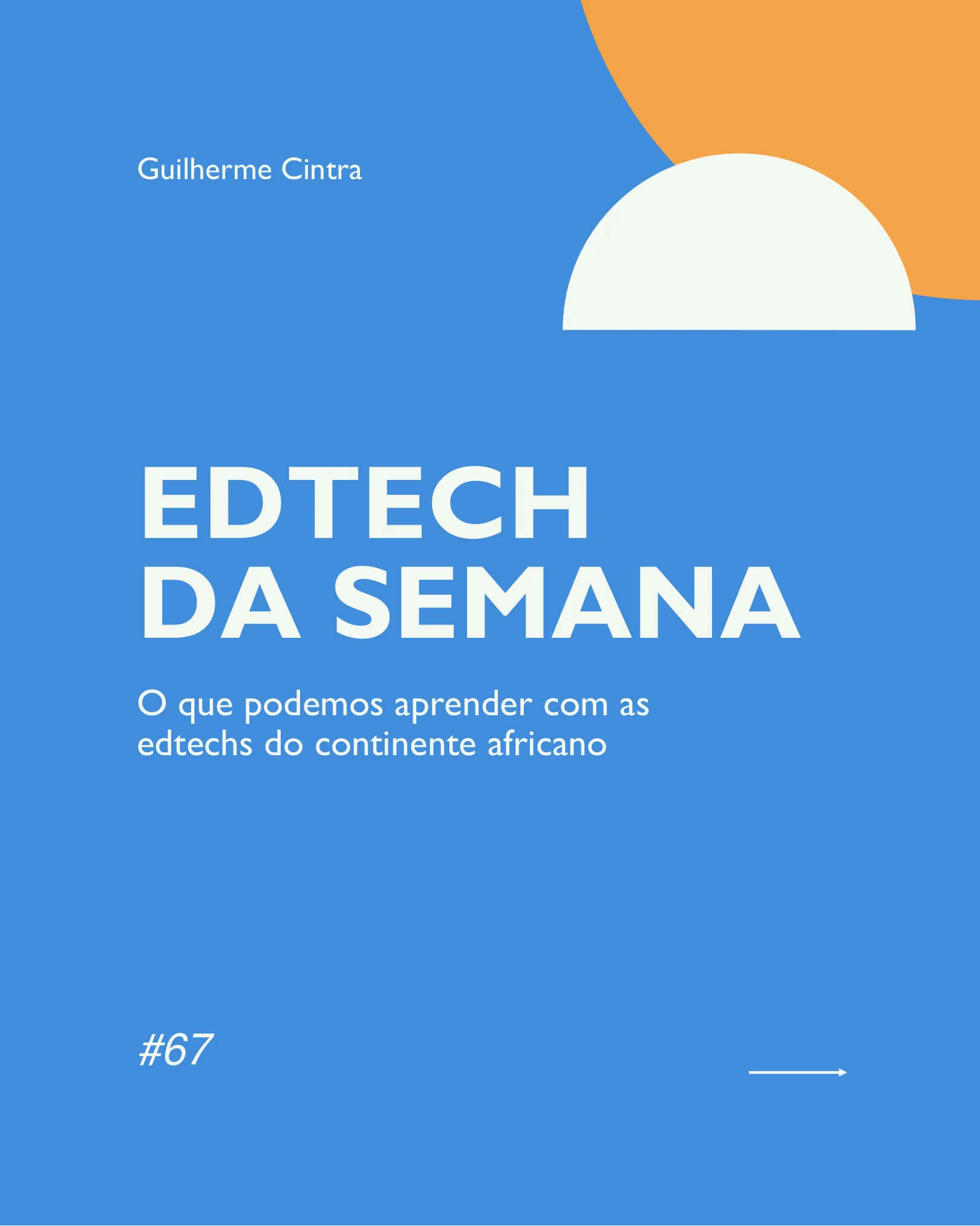 Capa da edição #67