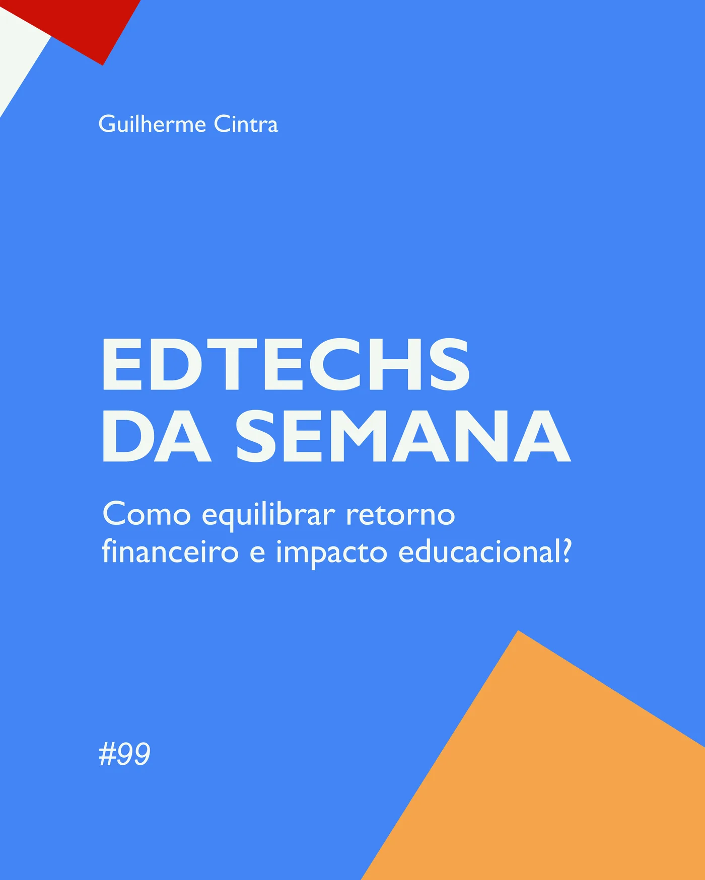 Capa da edição #99